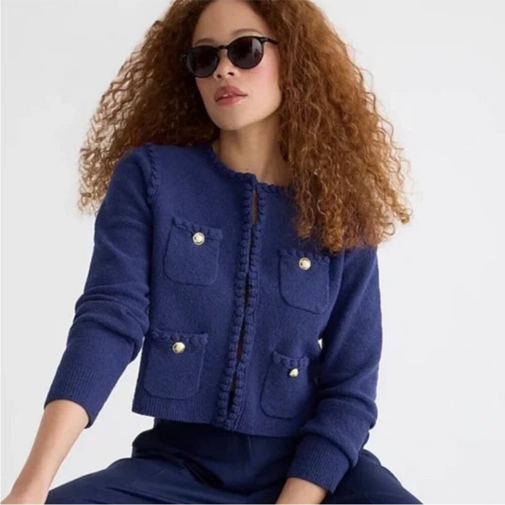 J. Crew Navy Sweater